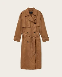 Linnie Relaxed Fit Trench Coat