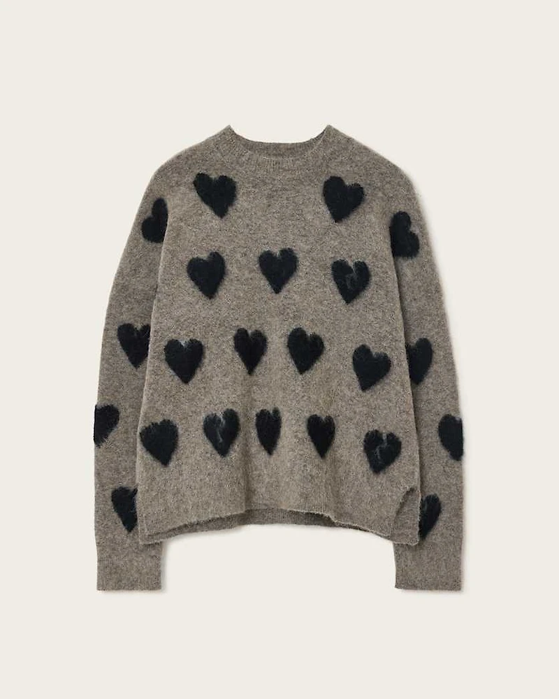Amora Jacquard Brushed Jumper