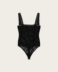 Charli Flocked Bodysuit