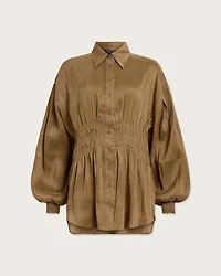 Staci Long Sleeve Linen Shirt
