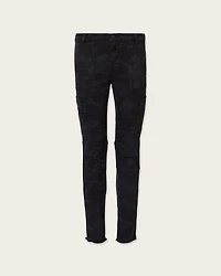 Duran Skinny Black Camo Cargo Jeans