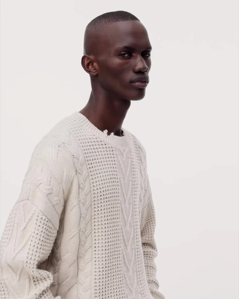 Tenter Oversized Wool Jumper