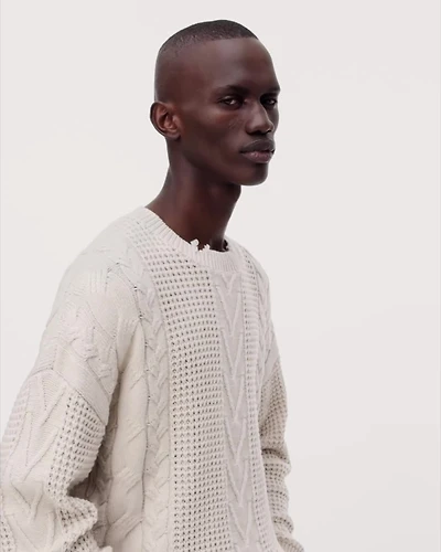 Tenter Oversized Wool Jumper