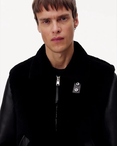 Conyer Shearling Pilot Jacket