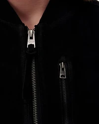 Kemble Suede Bomber Jacket