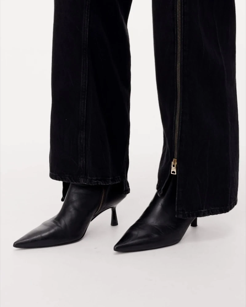 Frankie Double Zip Jeans