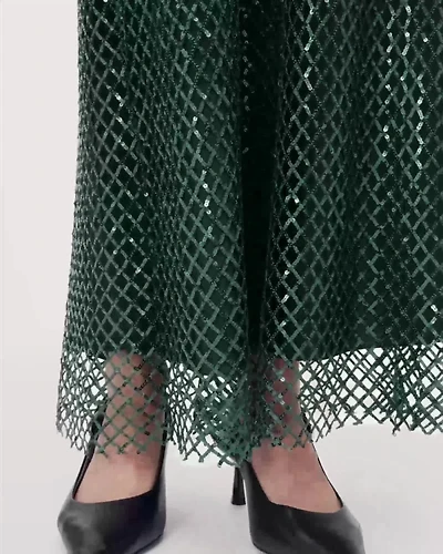 Chantelle Sequin Midi Slip Dress