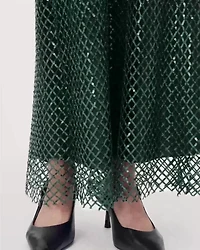 Chantelle Sequin Midi Slip Dress