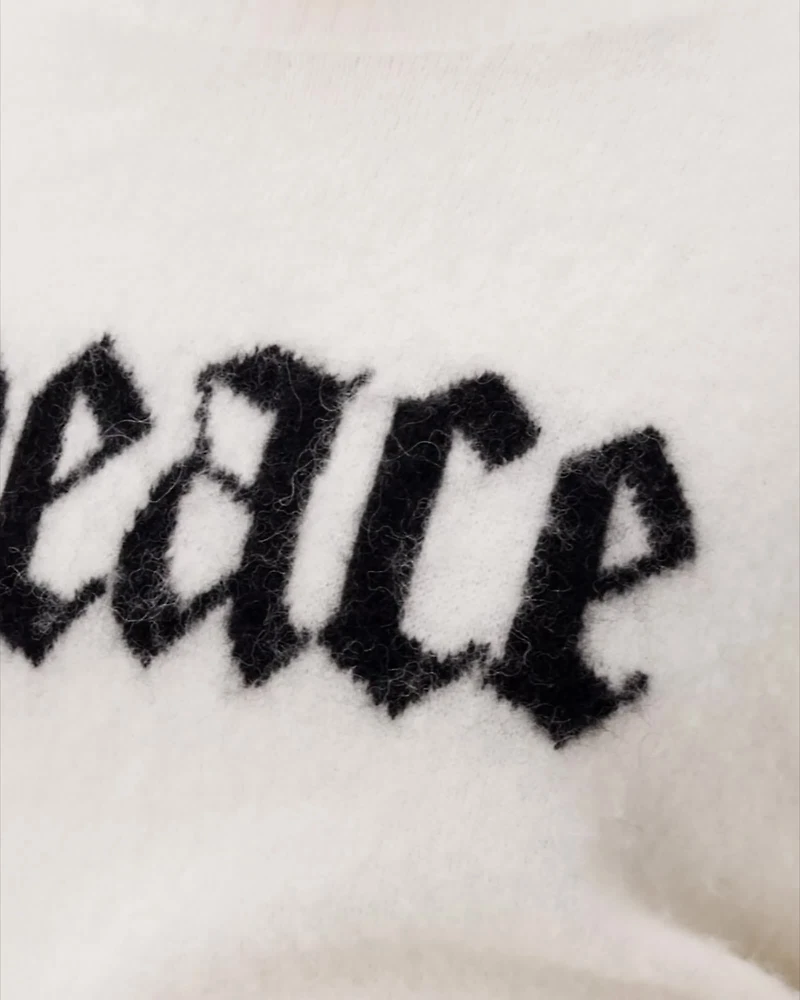 Peace Wool Blend Jumper