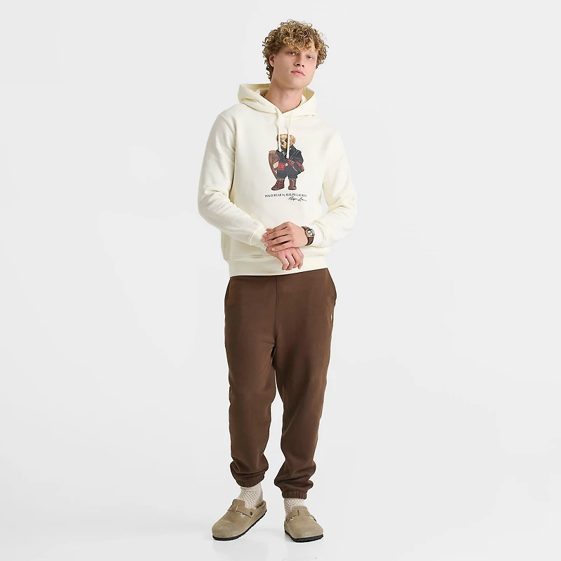 Men's Polo Ralph Lauren Bear Holiday Fleece Pullover Hoodie