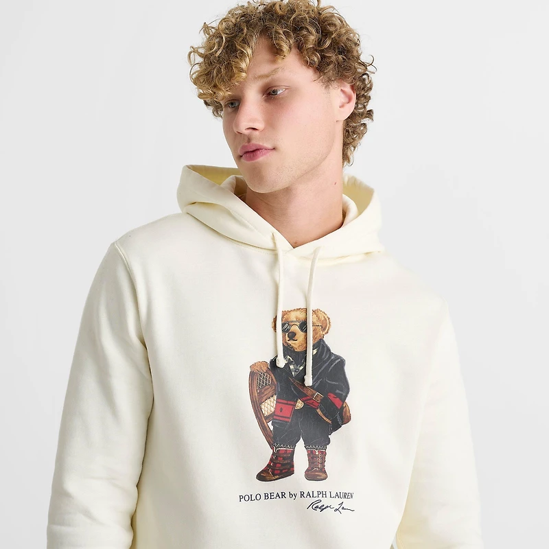Men's Polo Ralph Lauren Bear Holiday Fleece Pullover Hoodie