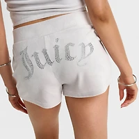 Women's Juicy Couture OG Bling Shorts