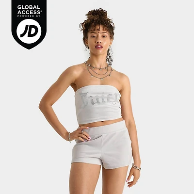 Womens Juicy Couture OG Bling Tube Top