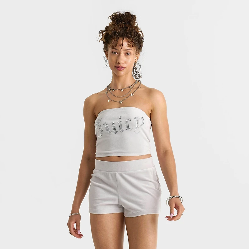 Womens Juicy Couture OG Bling Tube Top