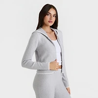 Women's Juicy Couture Knit Full-Zip Jacket