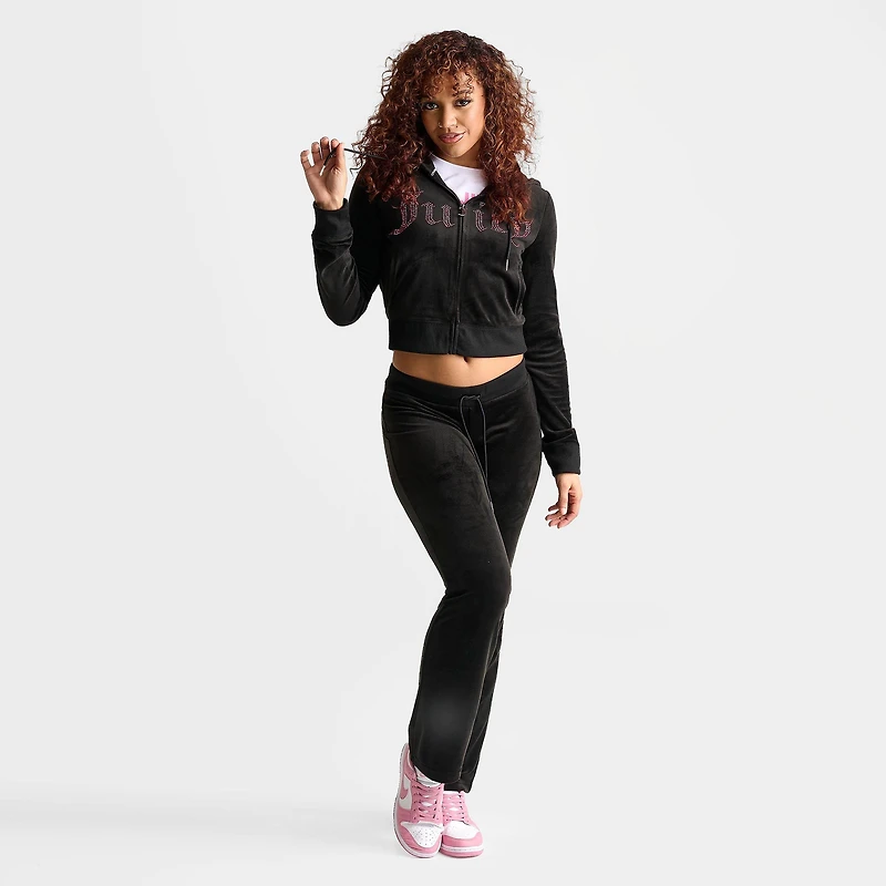 Women's Juicy Couture Bling Front Hoodie