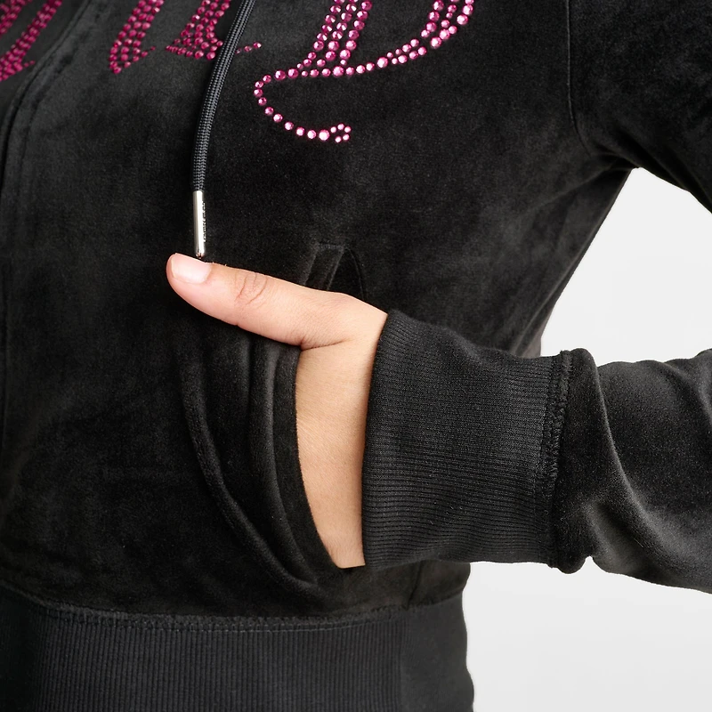 Women's Juicy Couture Bling Front Hoodie