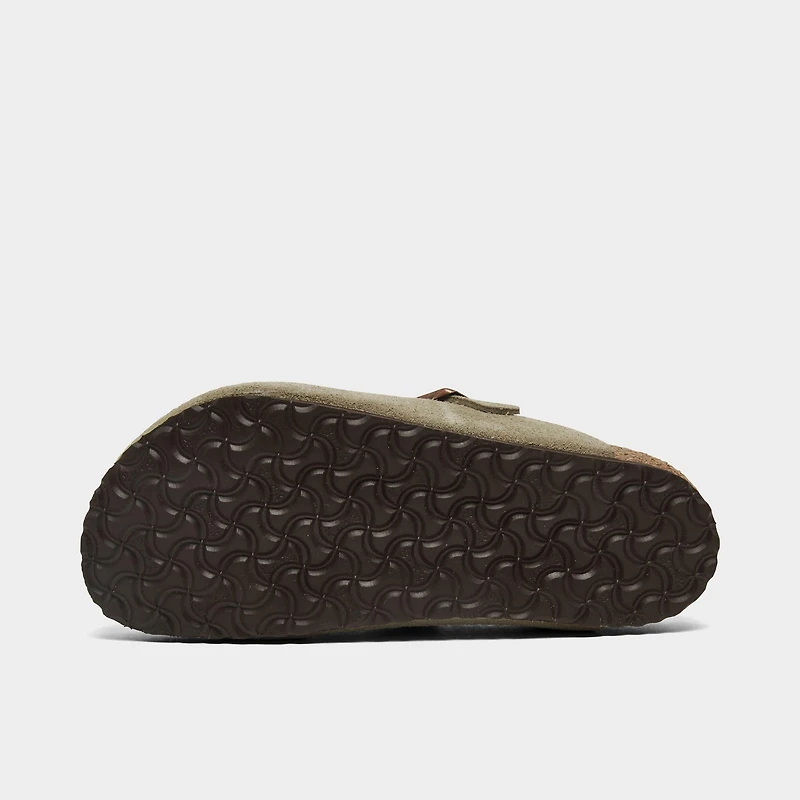Little Kids' Birkenstock Boston Suede Leather Clog Shoes