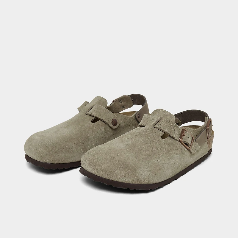 Men's Birkenstock Tokio Suede Leather Clogs