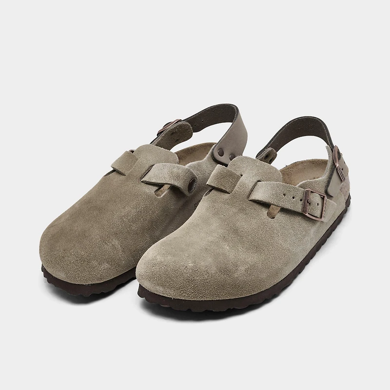 Women's Birkenstock Tokio Suede Leather Clogs