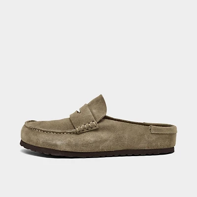 Men's Birkenstock Naples Wrapped Suede Casual Clogs