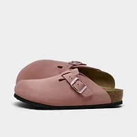 Little Kids' Birkenstock Boston Birkibuc Clog Shoes
