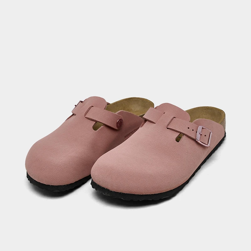 Little Kids' Birkenstock Boston Birkibuc Clog Shoes