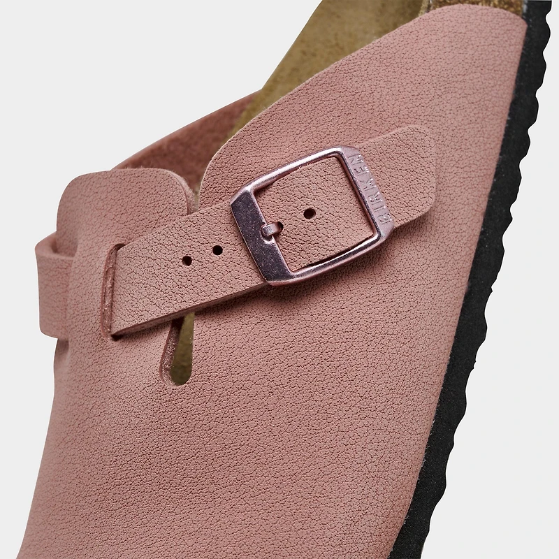 Little Kids' Birkenstock Boston Birkibuc Clog Shoes