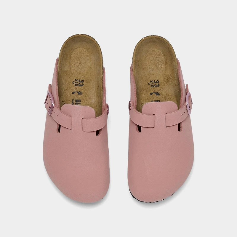 Little Kids' Birkenstock Boston Birkibuc Clog Shoes