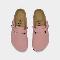 Little Kids' Birkenstock Boston Birkibuc Clog Shoes