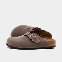 Little Kids' Birkenstock Boston Birkibuc Clog Shoes