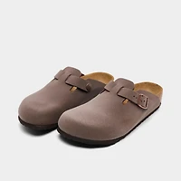 Little Kids' Birkenstock Boston Birkibuc Clog Shoes