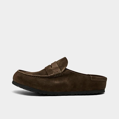 Men's Birkenstock Naples Wrapped Suede Casual Clogs