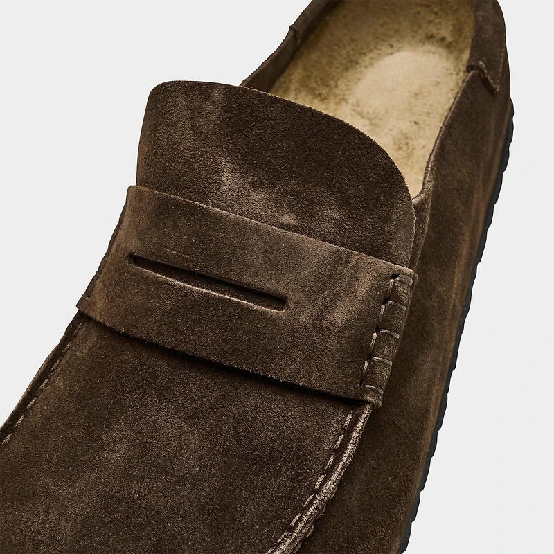 Men's Birkenstock Naples Wrapped Suede Casual Clogs