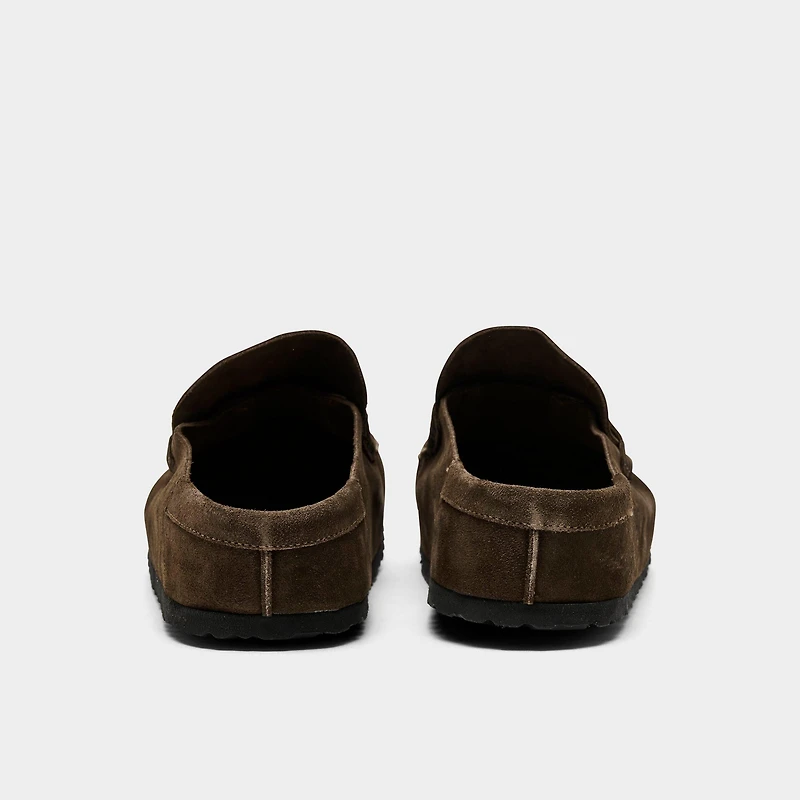 Men's Birkenstock Naples Wrapped Suede Casual Clogs