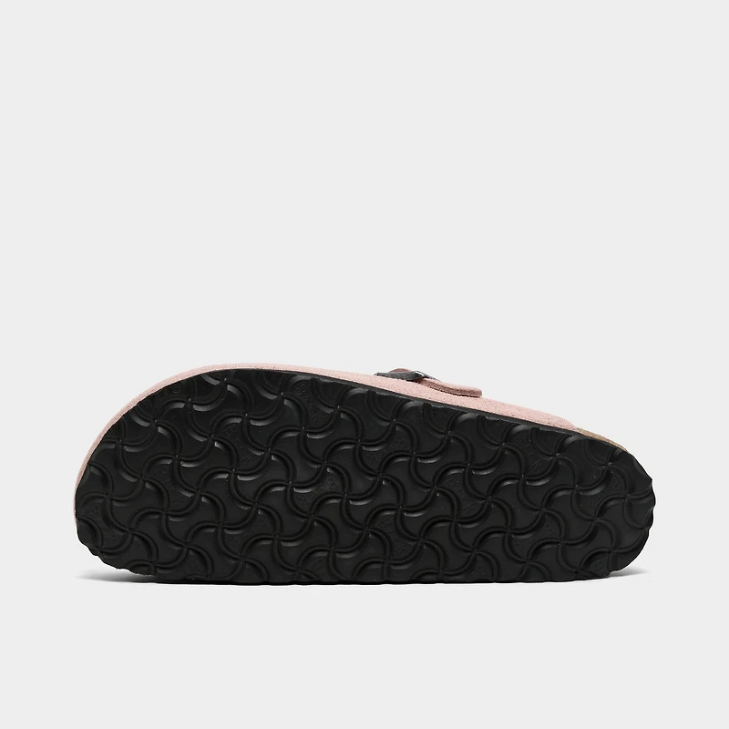 Women's Birkenstock Boston Suede Leather Clogs