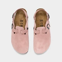 Women's Birkenstock Tokio Suede Leather Clogs