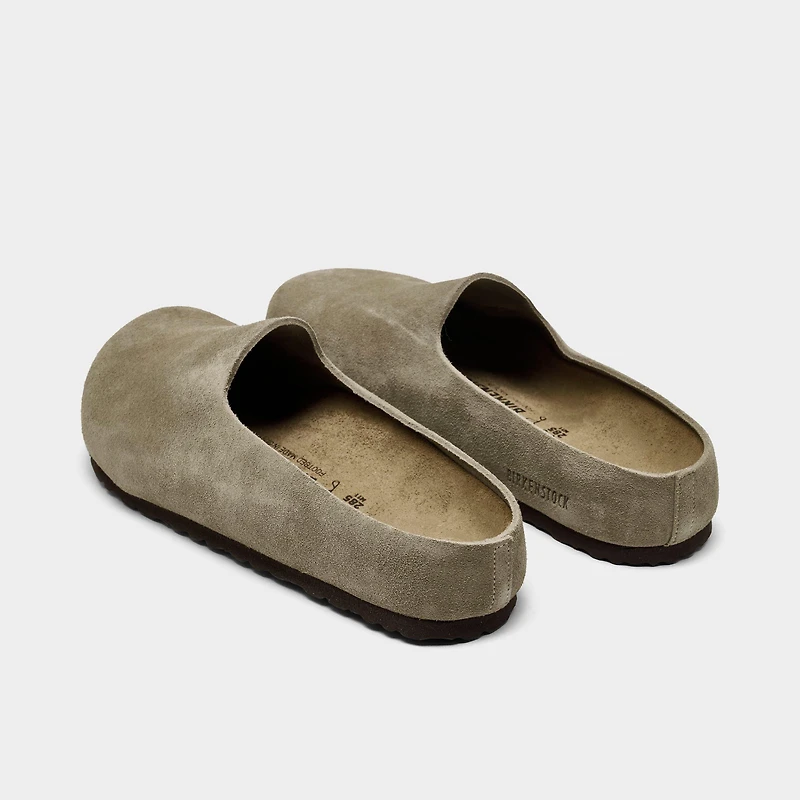 Women's Birkenstock Amsterdam Wrapped Suede Leather Clogs