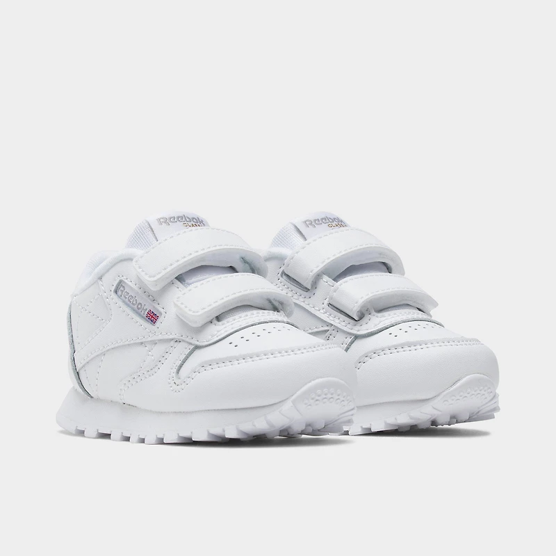 Kids' Toddler Reebok Classic Leather Hook-And-Loop Casual Shoes