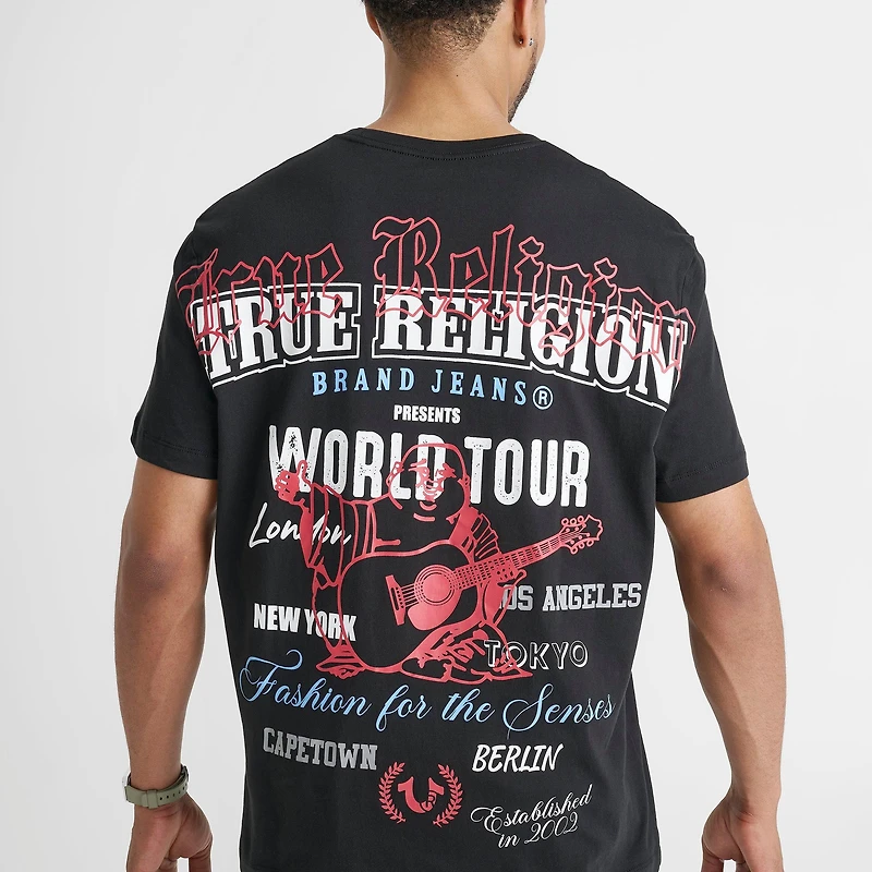 Men's True Religion World Tour Logo T-Shirt