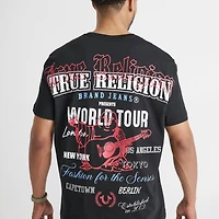 Men's True Religion World Tour Logo T-Shirt