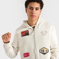 Men's True Religion Big T Patch Full-Zip Hoodie