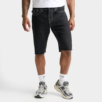 Men's True Religion Ricky Frayed Denim Shorts