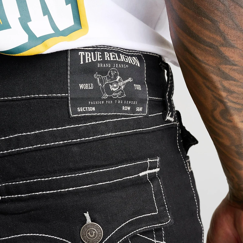 Men's True Religion Ricky Frayed Denim Shorts