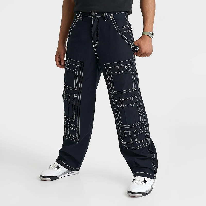 Men's True Religion Baggy Big T Utility Pants