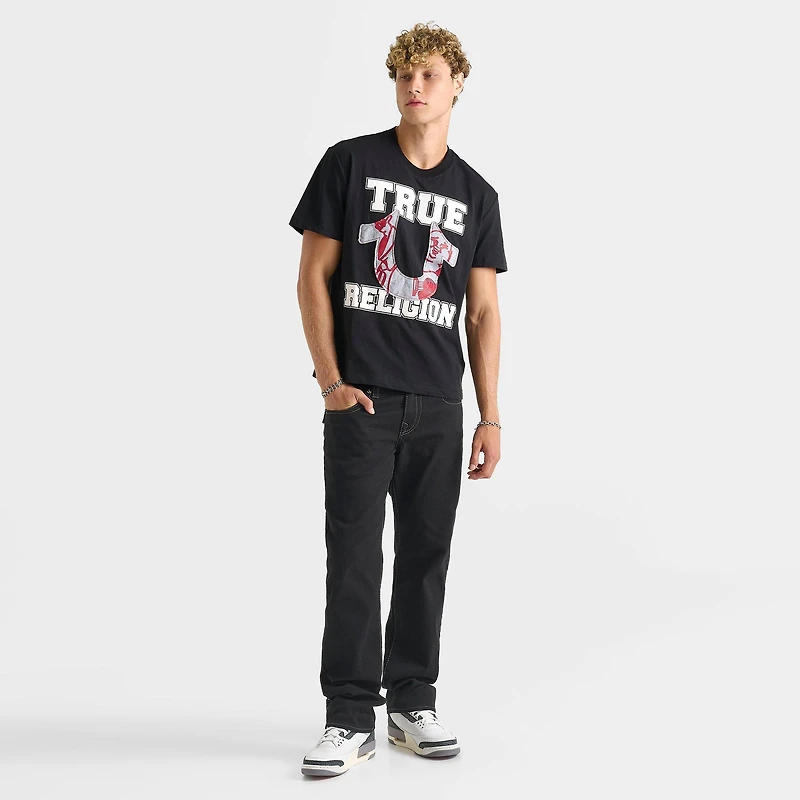 Men's True Religion Terry Horseshoe Appliqué T-Shirt