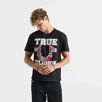 Men's True Religion Terry Horseshoe Appliqué T-Shirt