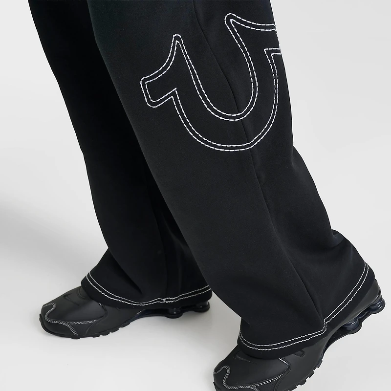 Men's True Religion Big T Baggy Fleece Sweatpants