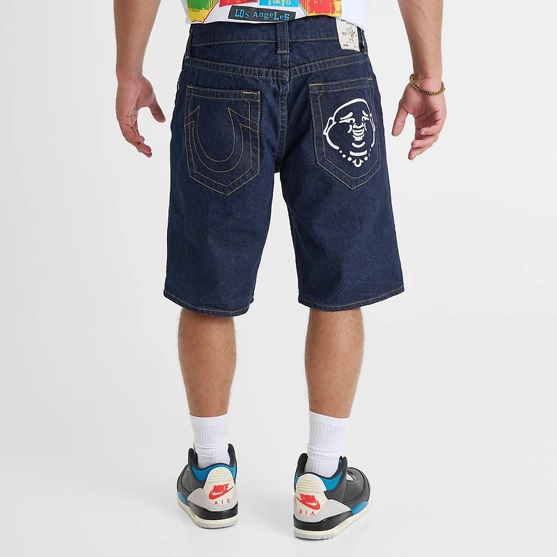Men's True Religion Bobby Buddha Denim Shorts