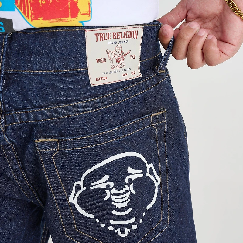 Men's True Religion Bobby Buddha Denim Shorts